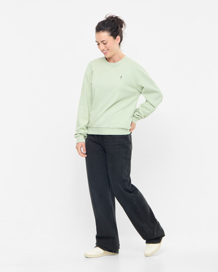 NIKIN TreeSweater Relaxed Sweater Cool Matcha Bio