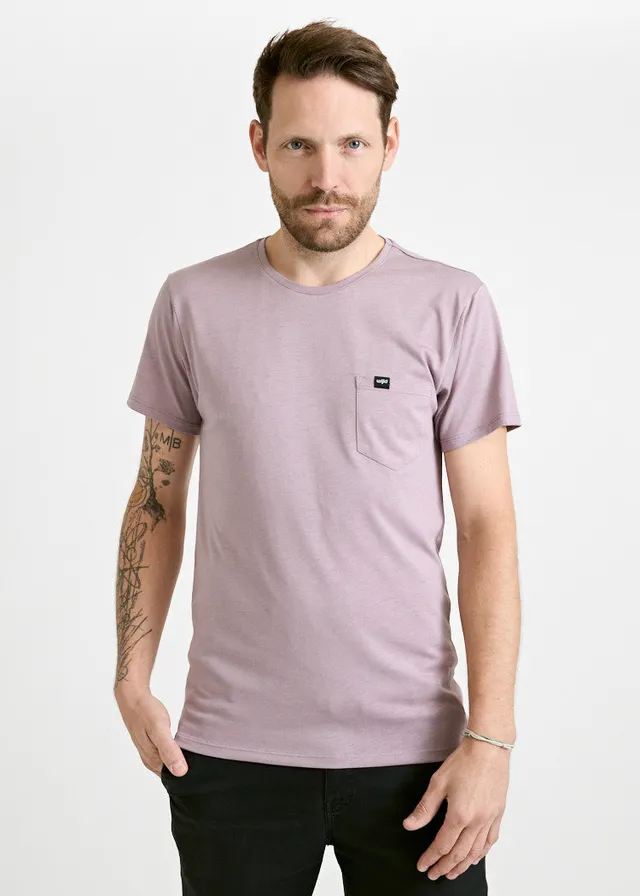 Wijld Alex Pocket Toadstool Herren T-Shirt Brusttasche