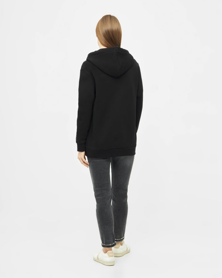 NIKIN TreeHoodie Jacket Kapuzenjacke schwarz Bio