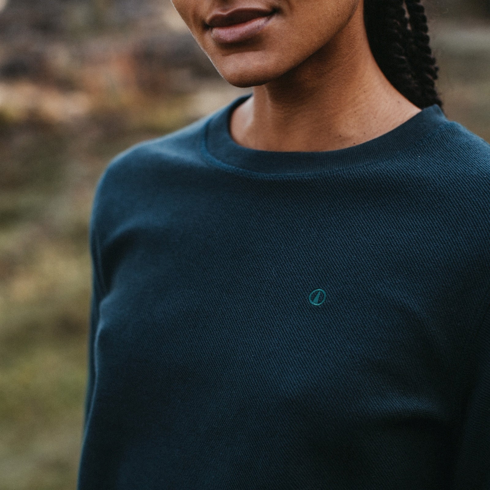 NORDLICHT Sanna Sweater Pullover Bio-Baumwolle Gr. M