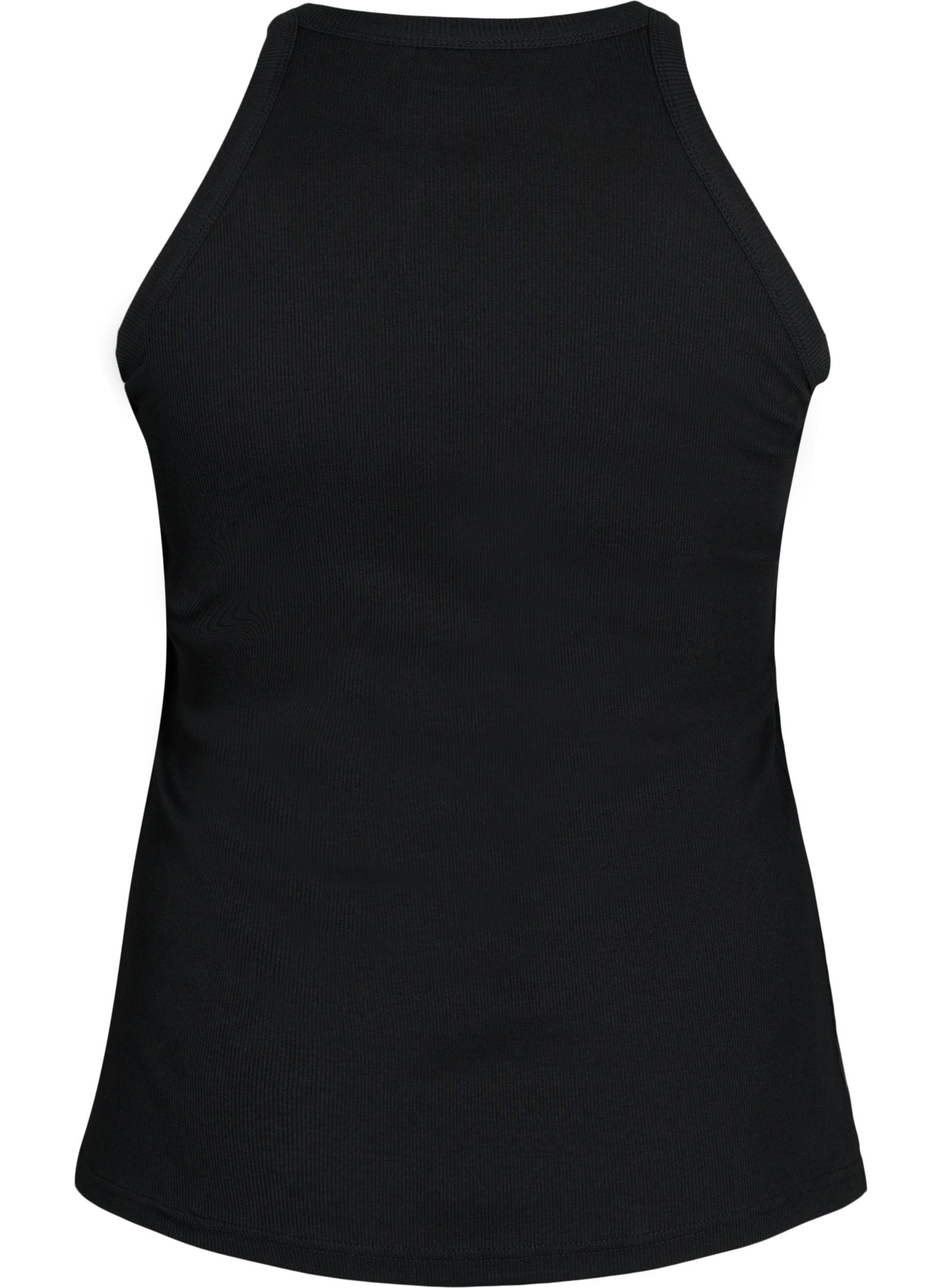 Zizzi Ripp Tanktop Baumwolle Top Große Größen