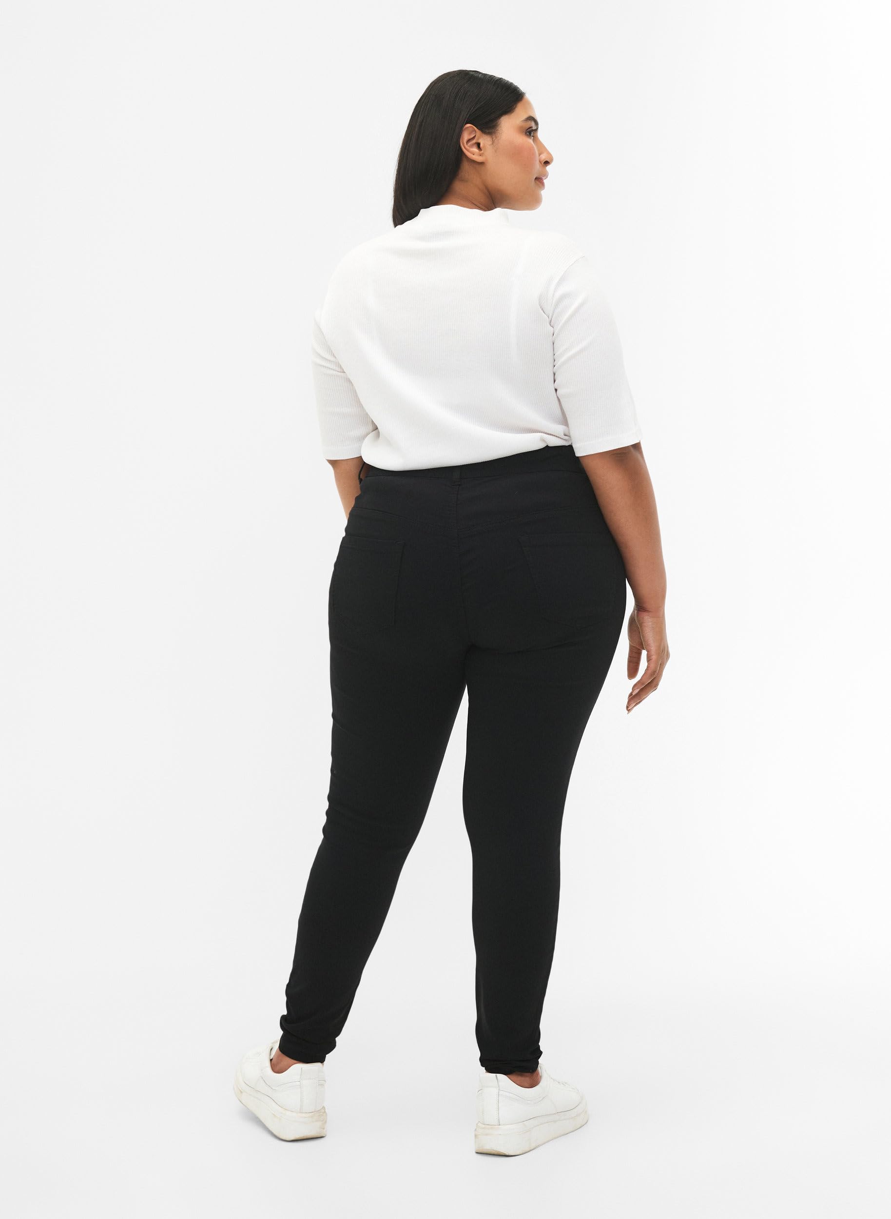 ZIZZI Jeans Stoffhose Slim Fit Größe 50 Viskose Stretch