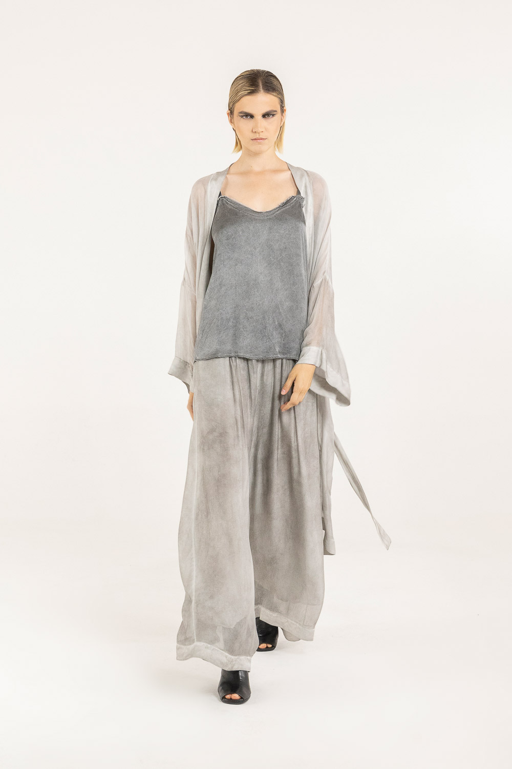 Sanctamuerte Capispalla Spolverino Kimono Viskose