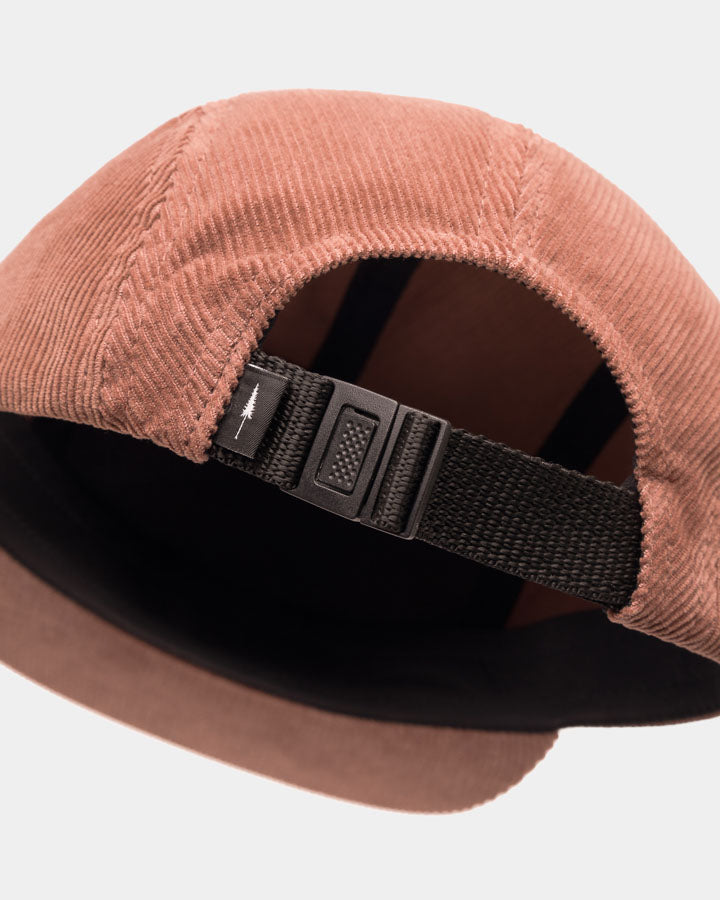 NIKIN TreeCap 5 Panel Cord Cap Chestnut Bio-Baumwolle
