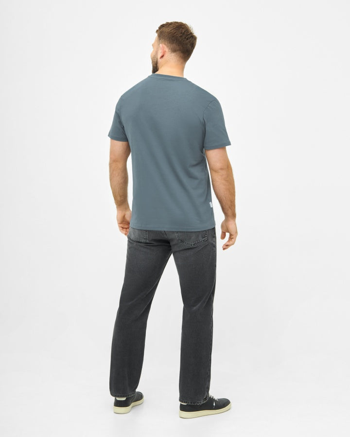 NIKIN TreeShirt Steel Blue T-Shirt Bio-Baumwolle
