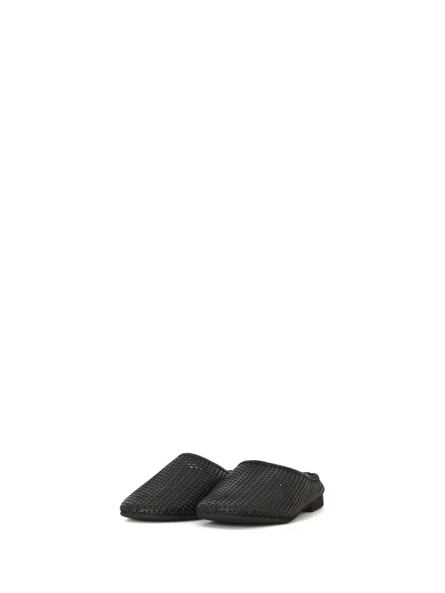 Sanctamuerte Scarpe Sabot Piatta Clogs flach Rundspitze