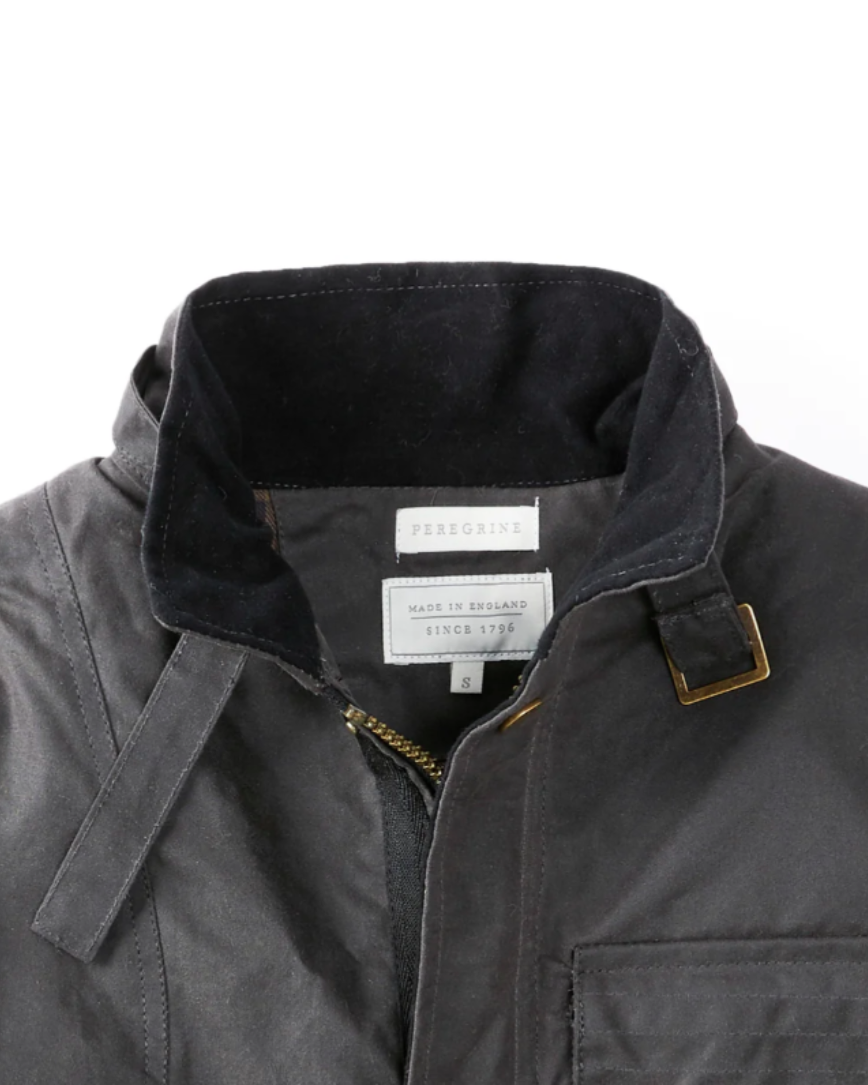 Peregrine Bexley Neck Strap Braun Wachsbaumwolle