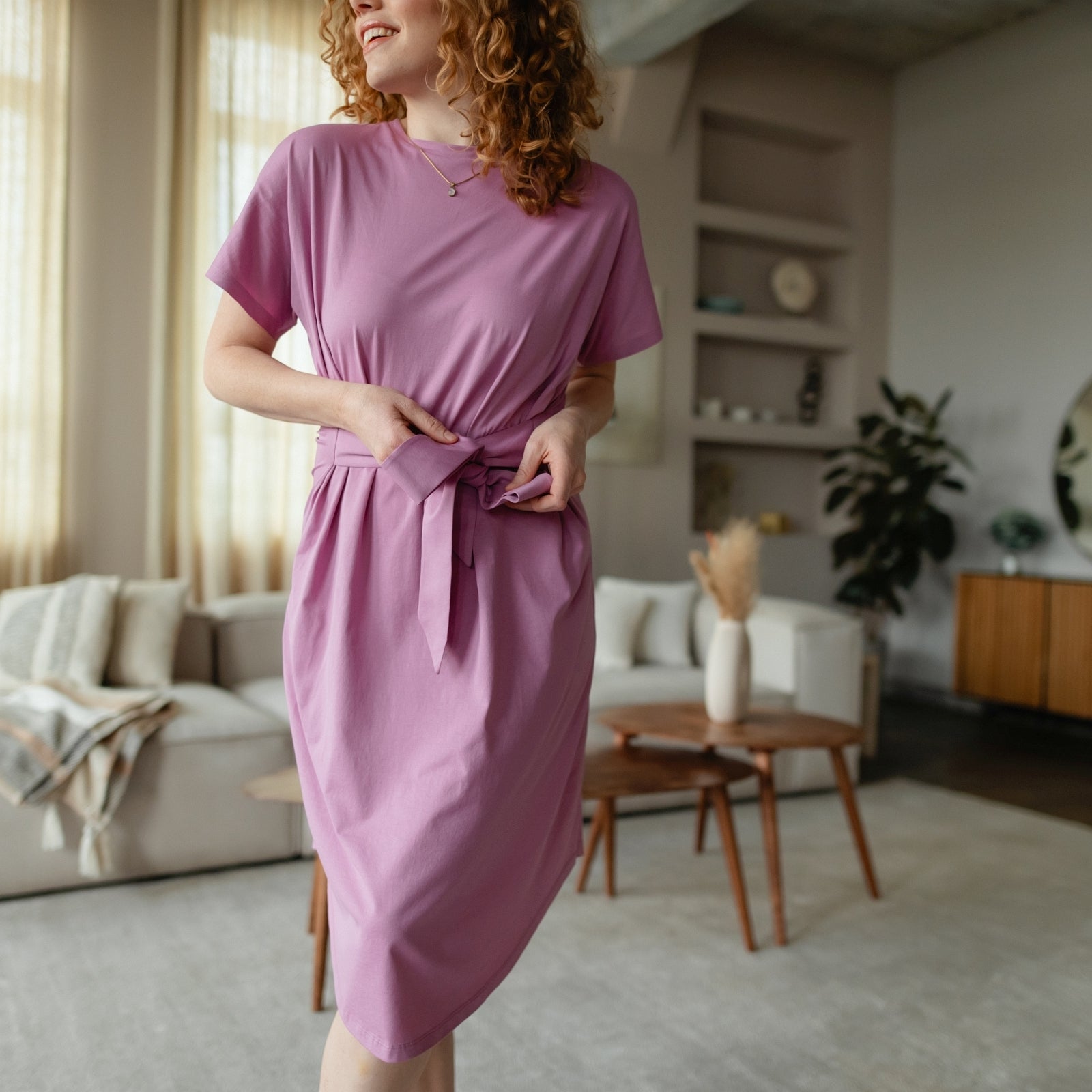 NORDLICHT Minja Wickelkleid Jersey Bio-Baumwolle
