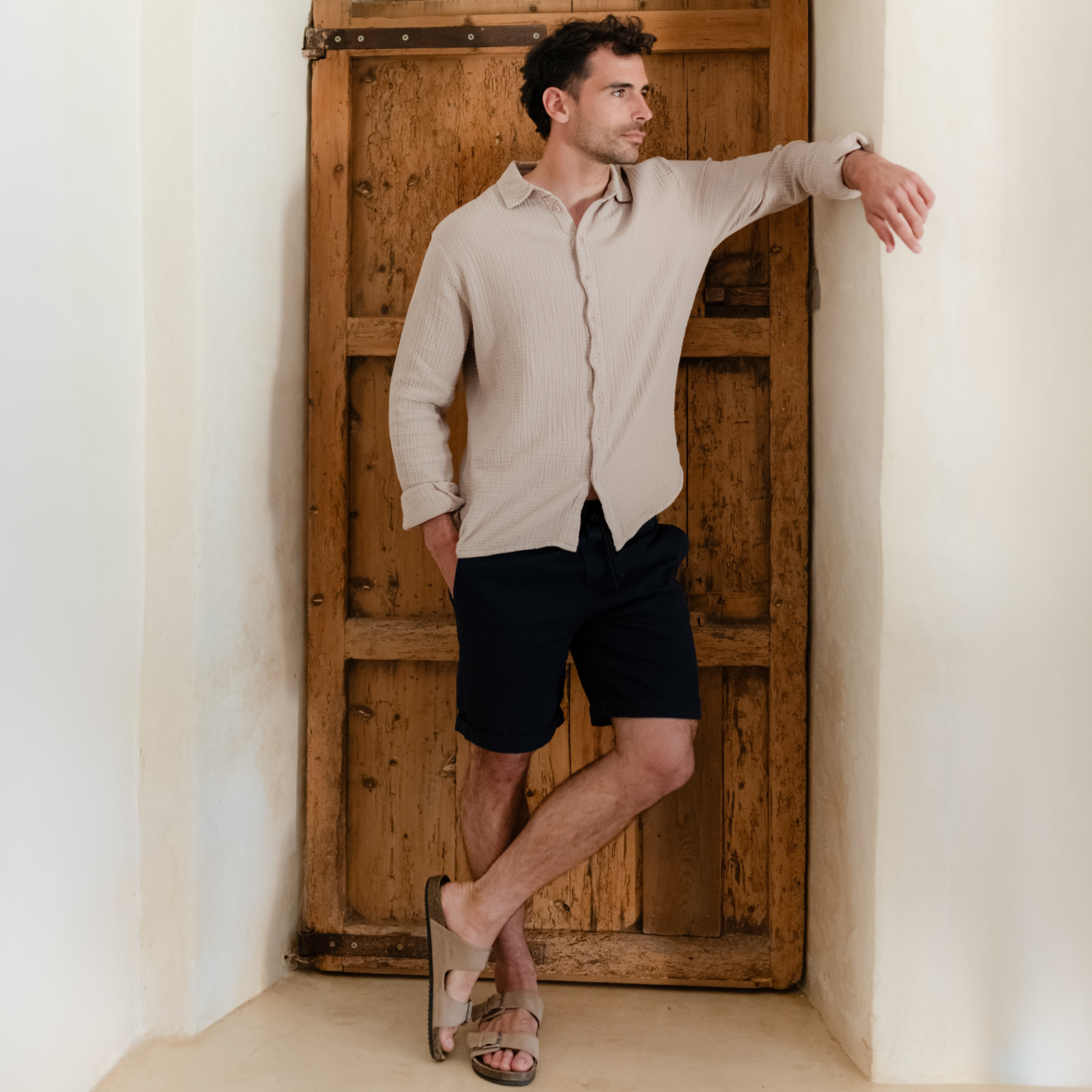 NORDLICHT Mikke Chino Shorts Herren Baumwolle