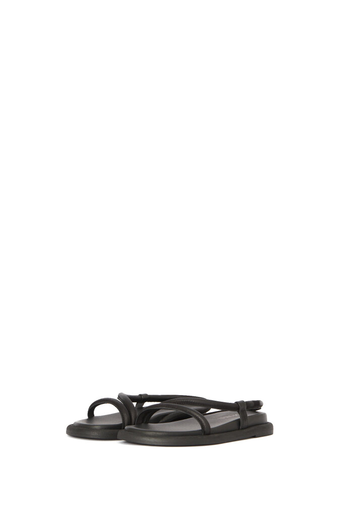 Sanctamuerte Scarpe 9322 Sandali Platform Sandalen Schwarz