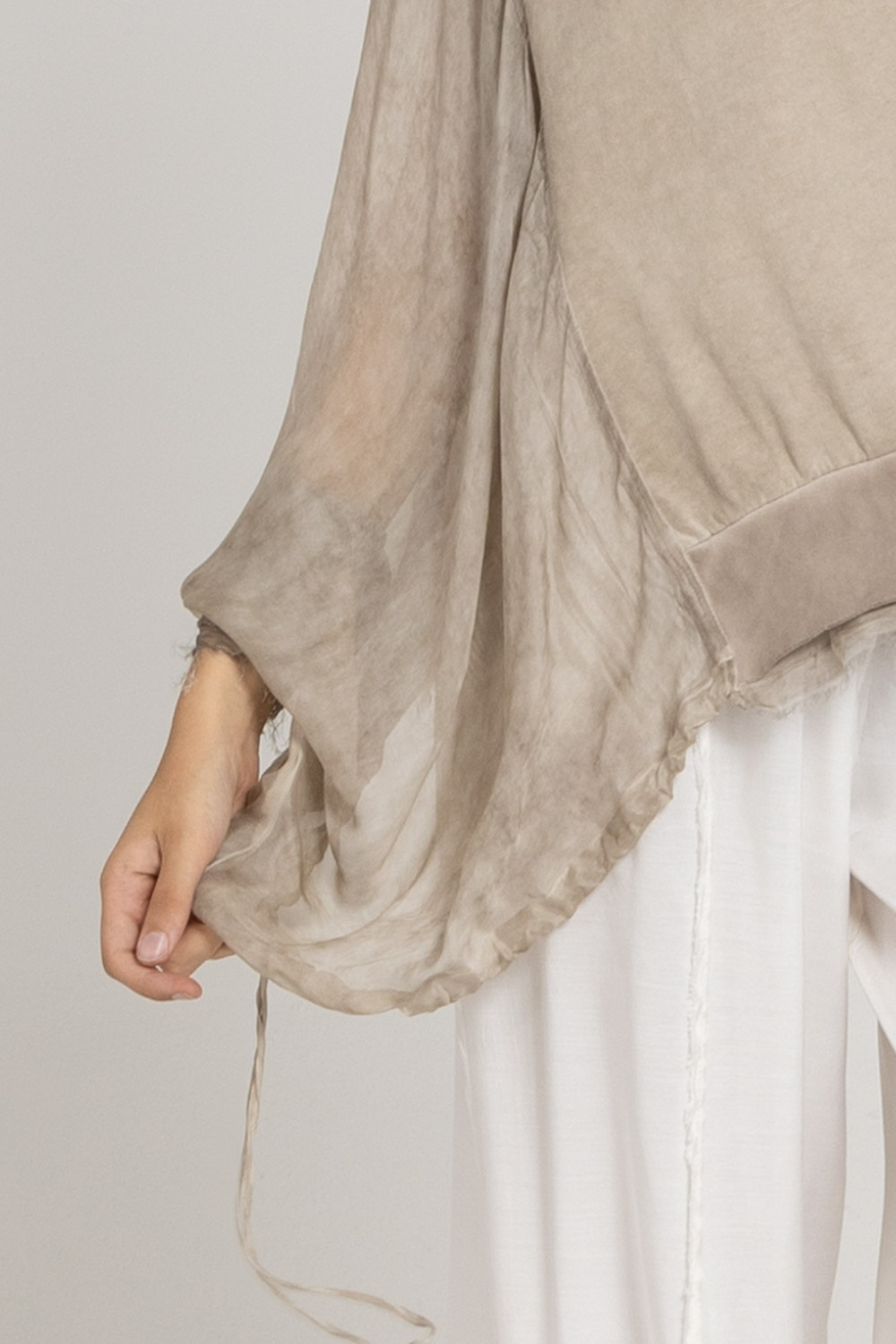 Sanctamuerte Capispalla Blazer Over Pullover Baumwolle