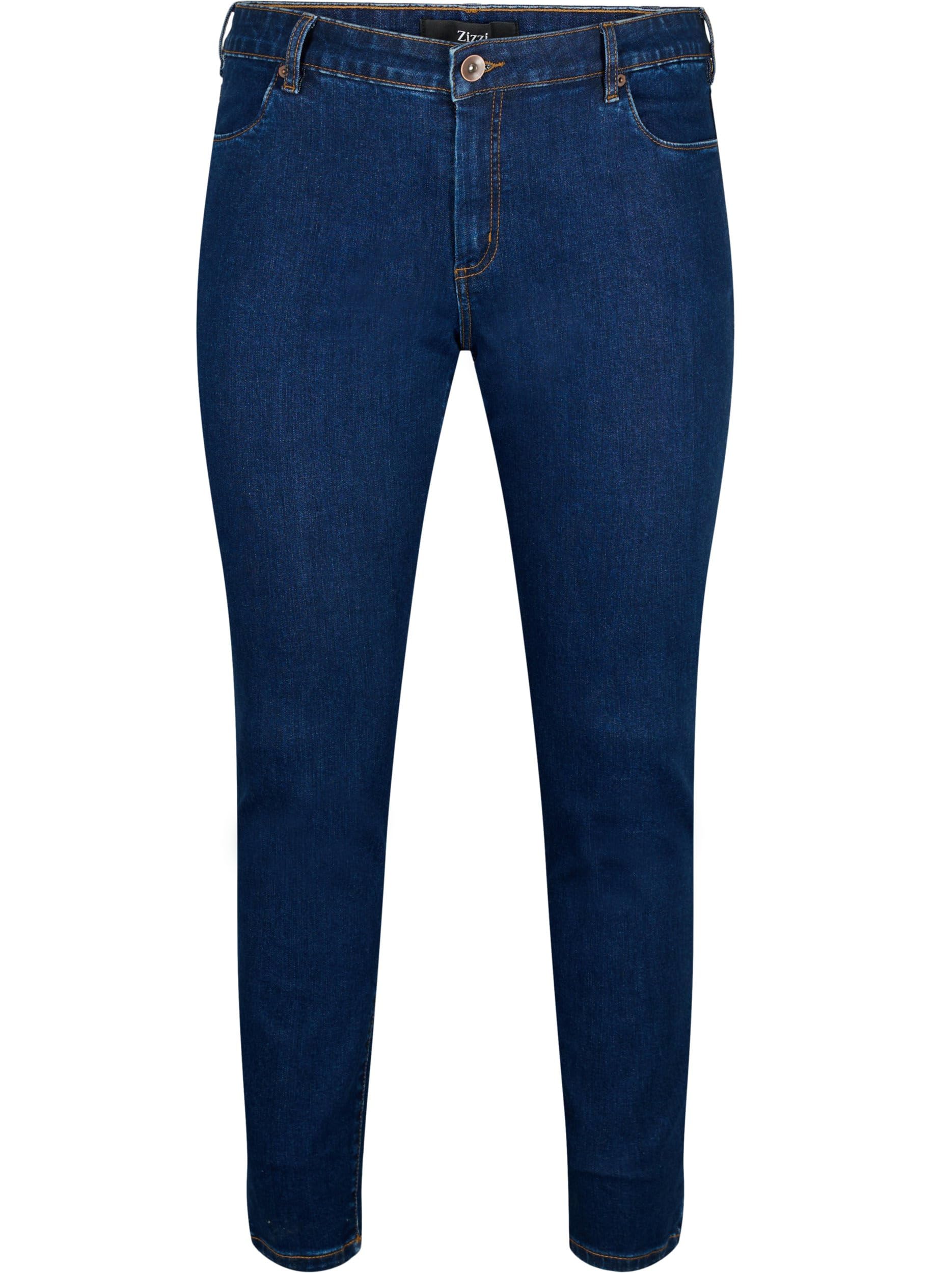 Zizzi Emily Jeans Slim Fit Gr. 42W/30L Reguläre Taille