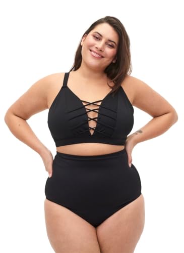 Zizzi Swim Bikini Hose Damen Gr.42 extra hohe Taille