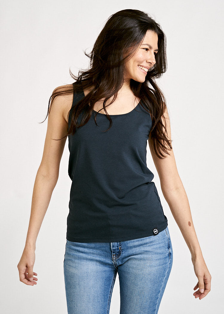 Wijld Tank Top Melanie Damen Top Carbon Slim