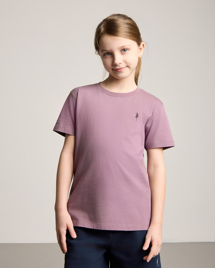NIKIN TreeShirt Kids T-Shirt Purple 122/128 (7-8Y)