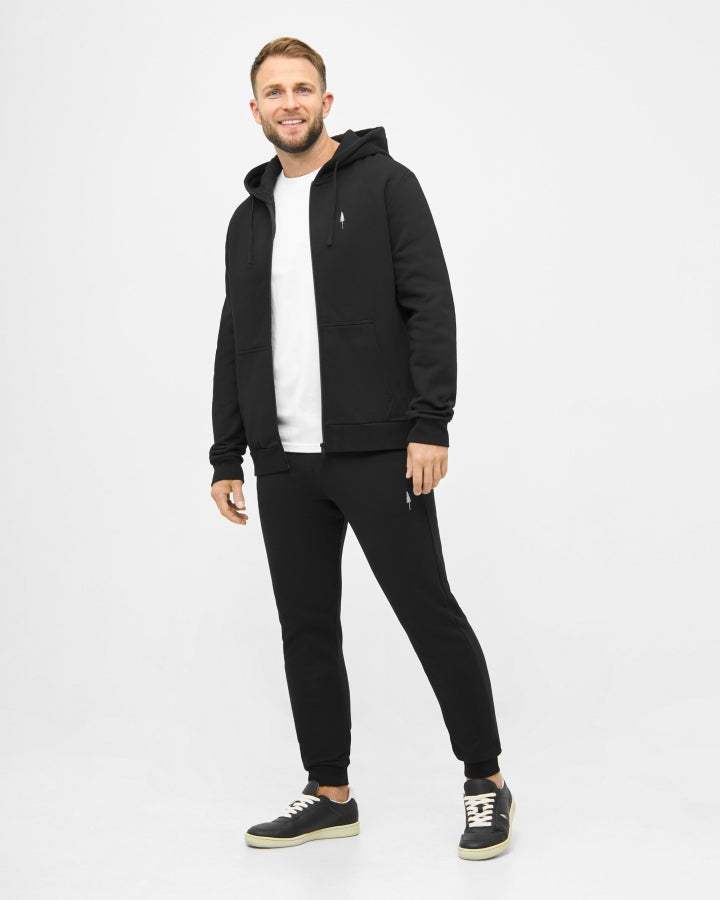 NIKIN TreeHoodie Jacket Kapuzenjacke schwarz Bio