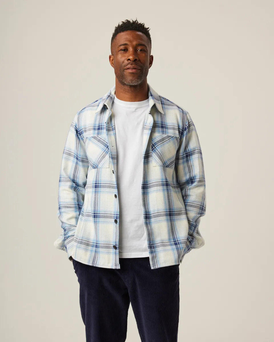 Peregrine Blunt Overshirt Hemdjacke Harry Check M