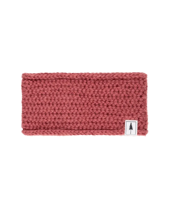 NIKIN TreeHeadband Knitted Fleece Stirnband Blush