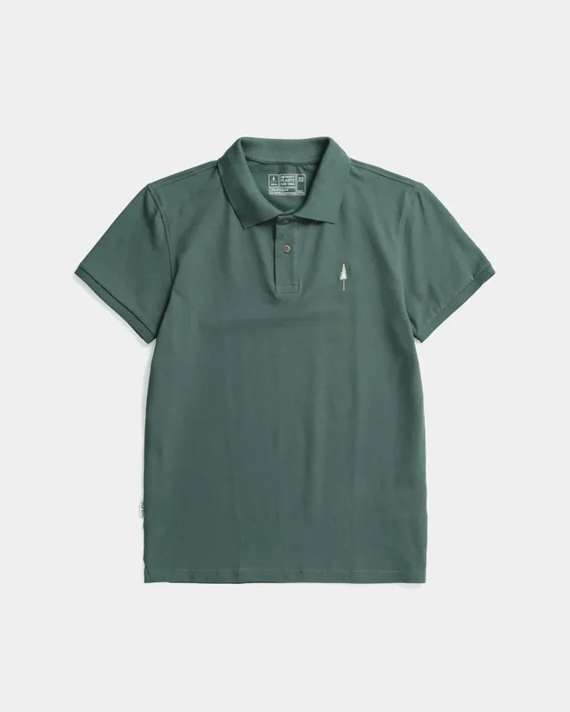 NIKIN TreePolo Polo-Shirt Juniper Bio-Baumwolle