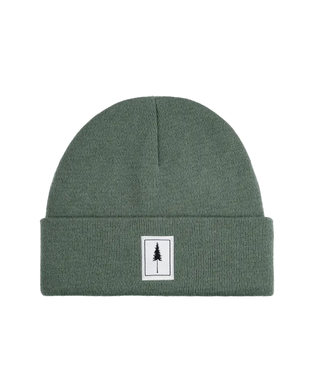 NIKIN Treeanie Classic Sage Beanie grün Polylana