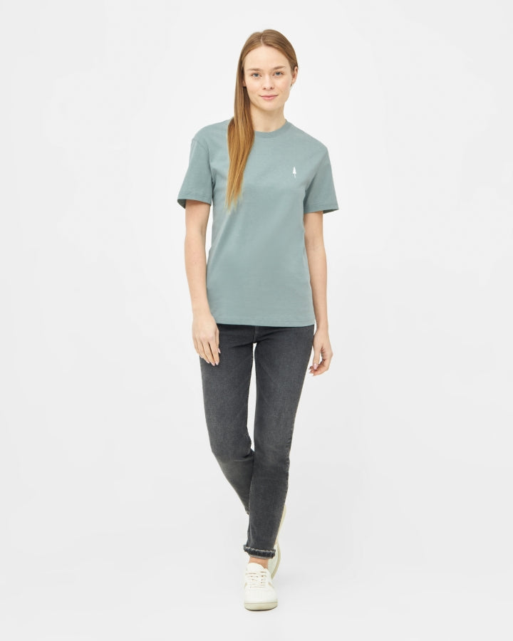 NIKIN TreeShirt T-Shirt Turquoise Bio-Baumwolle