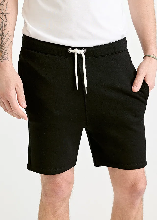 Wijld Joseph Herren Sweat Shorts Black Lyocell 410 g