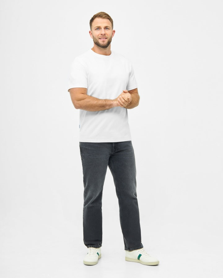 NIKIN TreeShirt Plain T-Shirt Weiß Bio-Baumwolle