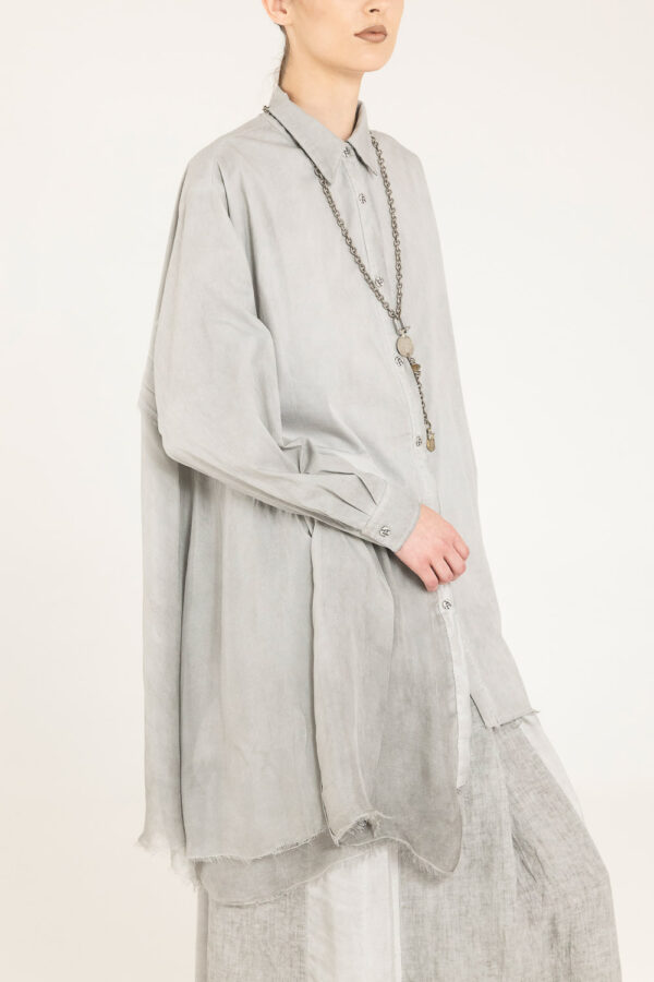 Sanctamuerte Camicie Camicia Hemd Popeline-Seide