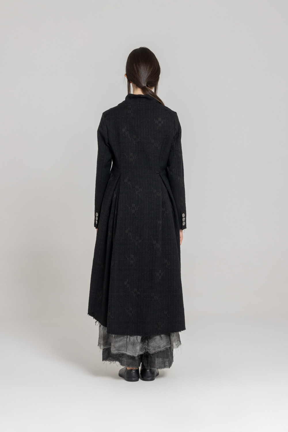 Sanctamuerte Capispalla Blazer Lungo Longblazer Baumwolle