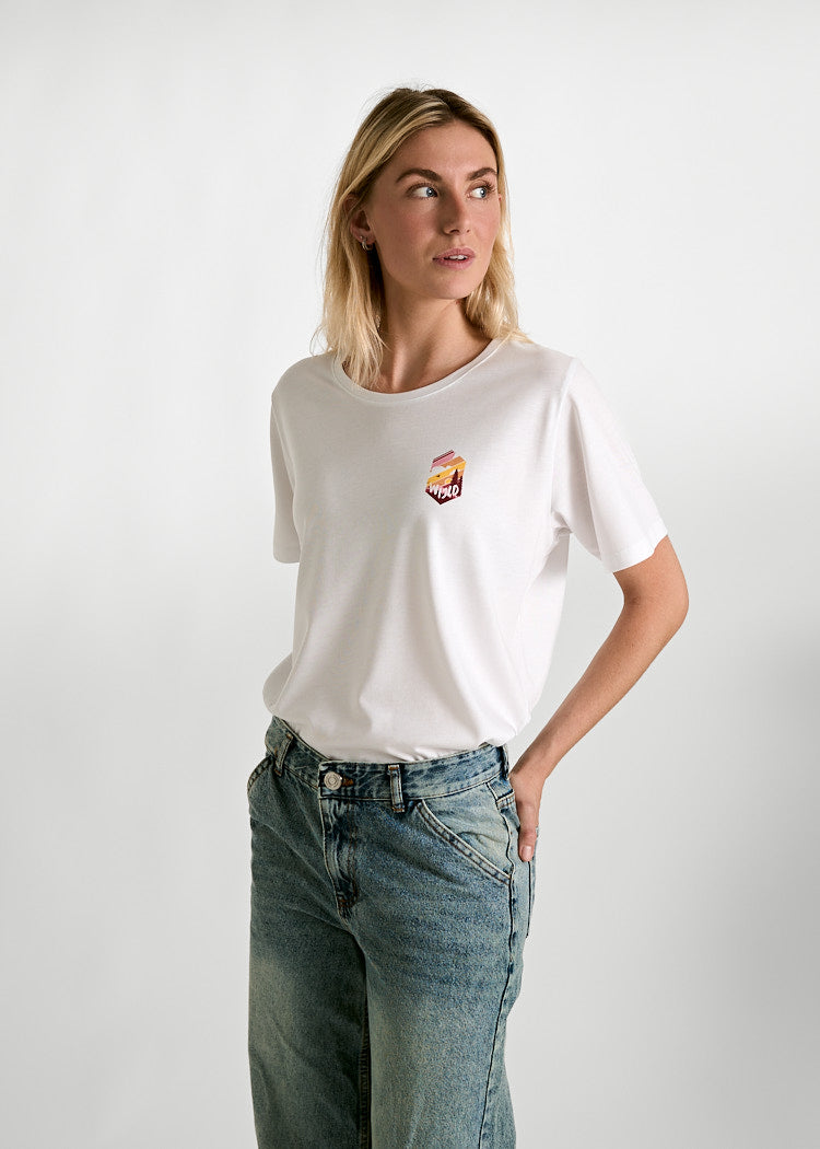 Wijld Tilda Stay Wijld Stripes Damen Shirt Lyocell