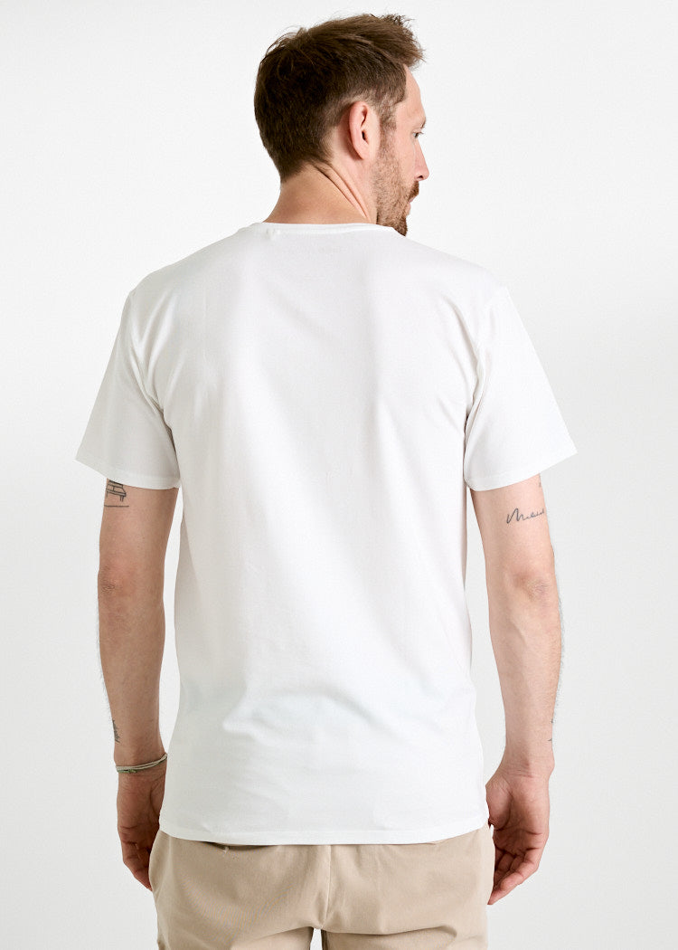 Wijld Timo T-Shirt Bright White Basic Elasthan