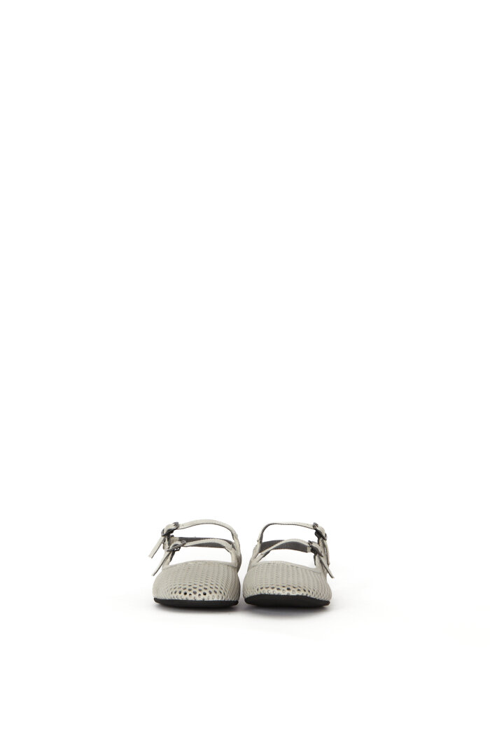 Sanctamuerte Scarpe Slingback Leder 10021 Riemchen