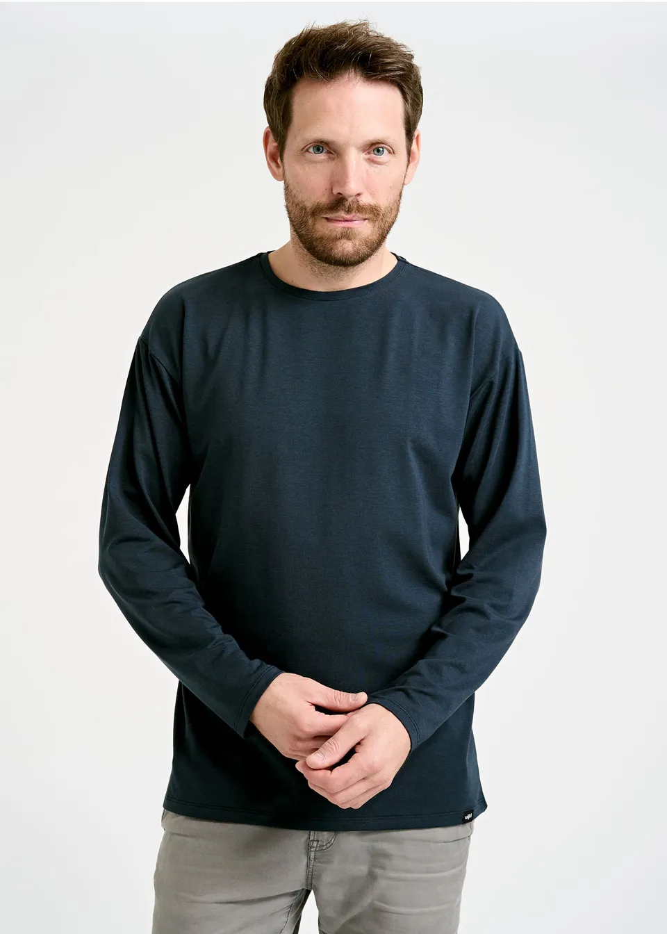 Wijld Chris Herren Langarmshirt Carbon Overcut Holz