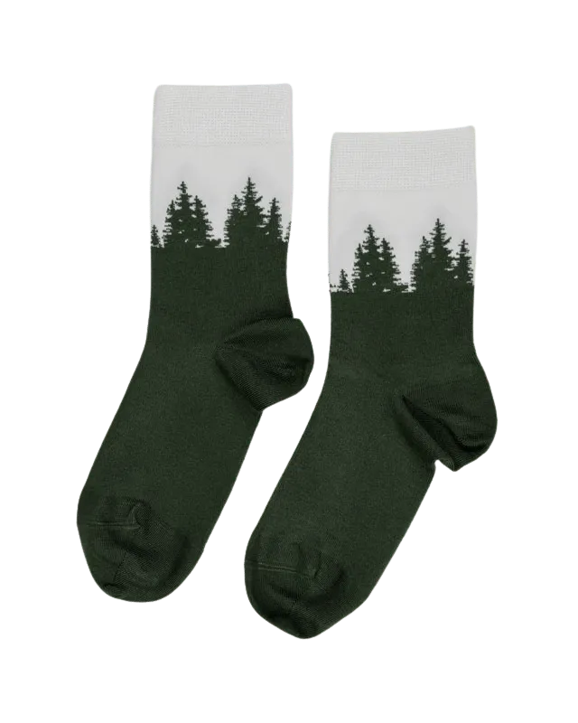 NIKIN TreeSocks Standard Socken Bambus grün Forest Green