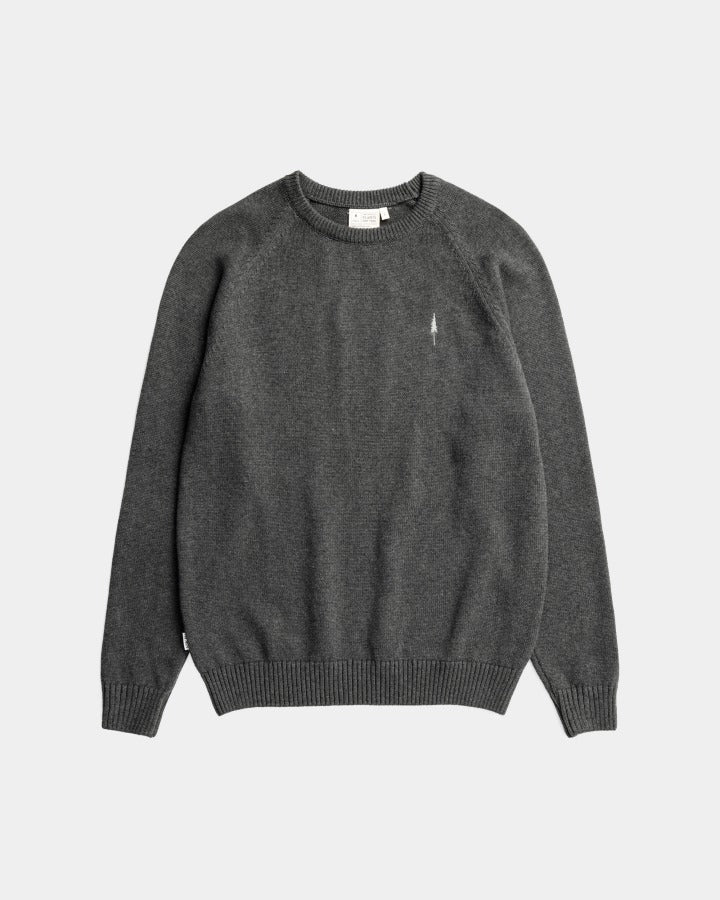 NIKIN TreePullover Cosy Pullover Anthracite Mel Grau
