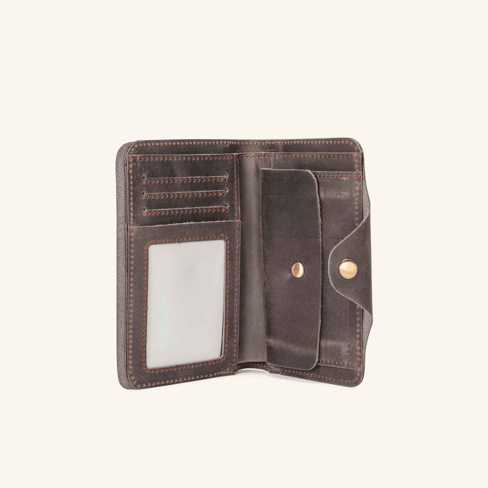 NORDLICHT Accessoires Geldbeutel Jenne Grau Echtleder