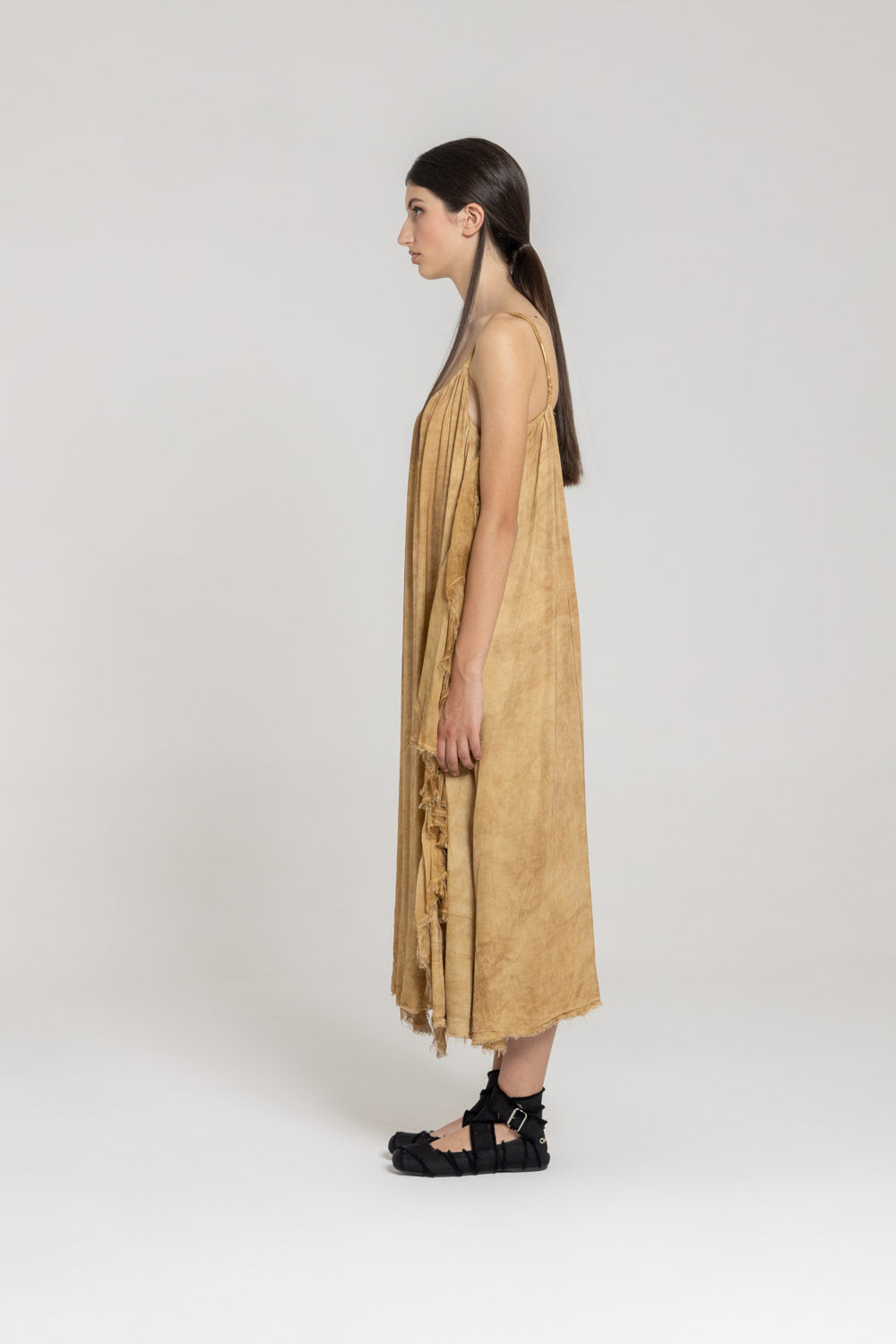 Sanctamuerte Abito Lungo Kleid lang Alltag