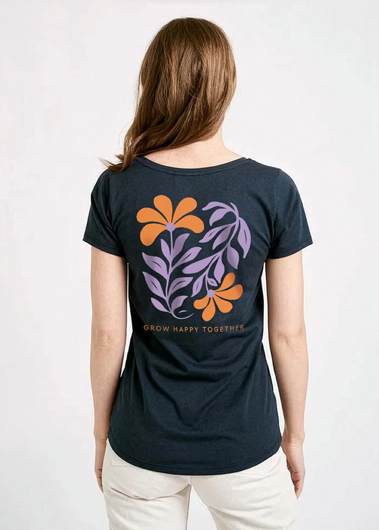 Wijld WoodShirt Lena Midsummer Bloom T-Shirt Bio