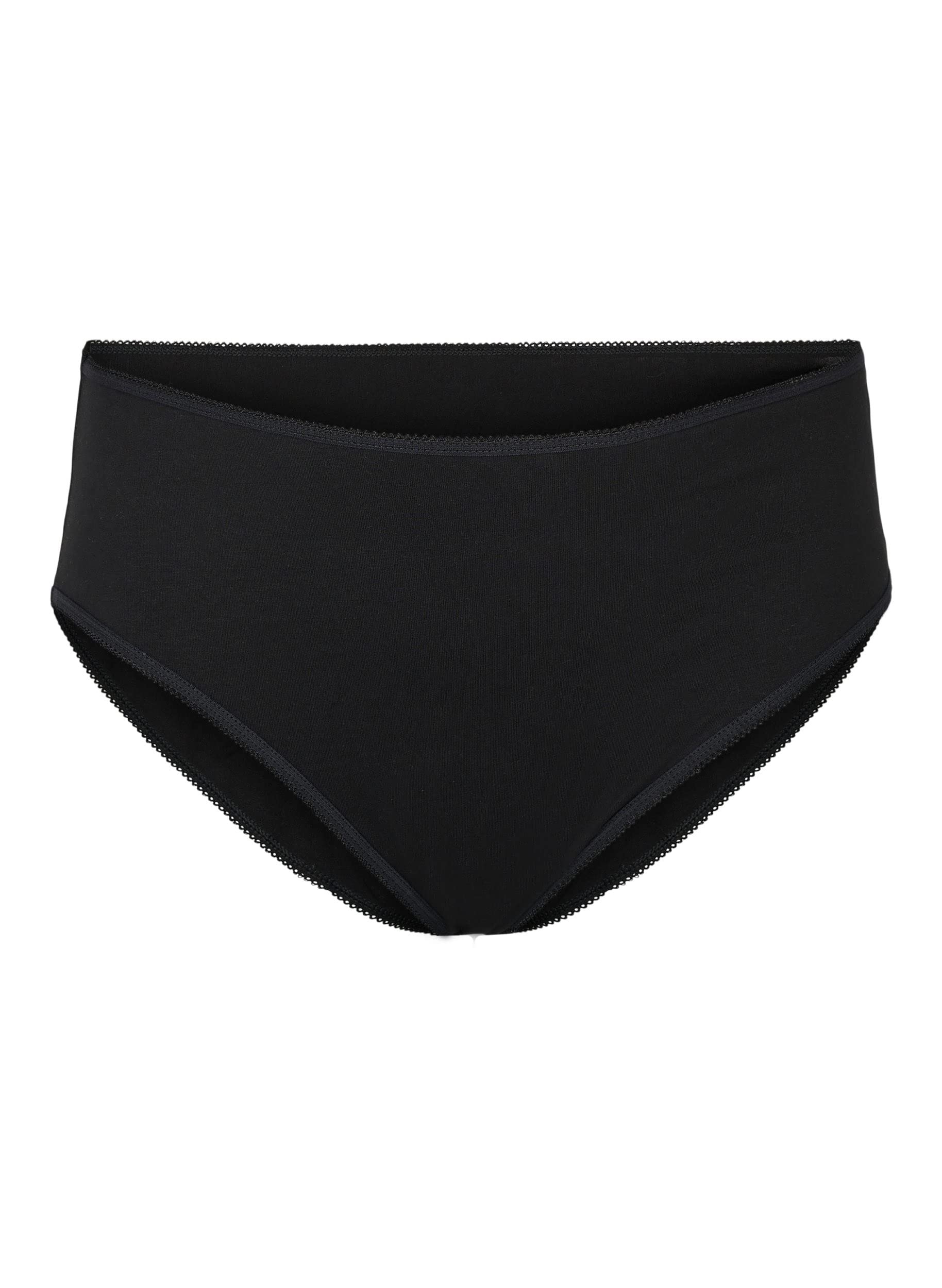 Zizzi Slip Damen Gr.42 Baumwolle 5er-Pack