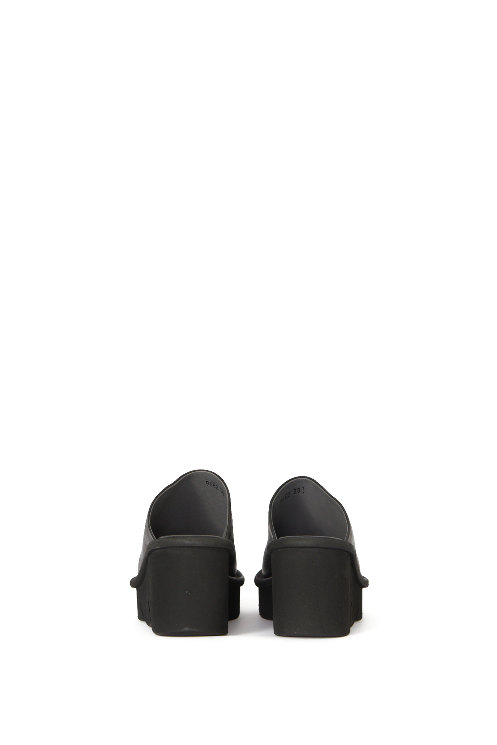 Sanctamuerte Scarpe 9662 Sabot Plateau-Pantolette