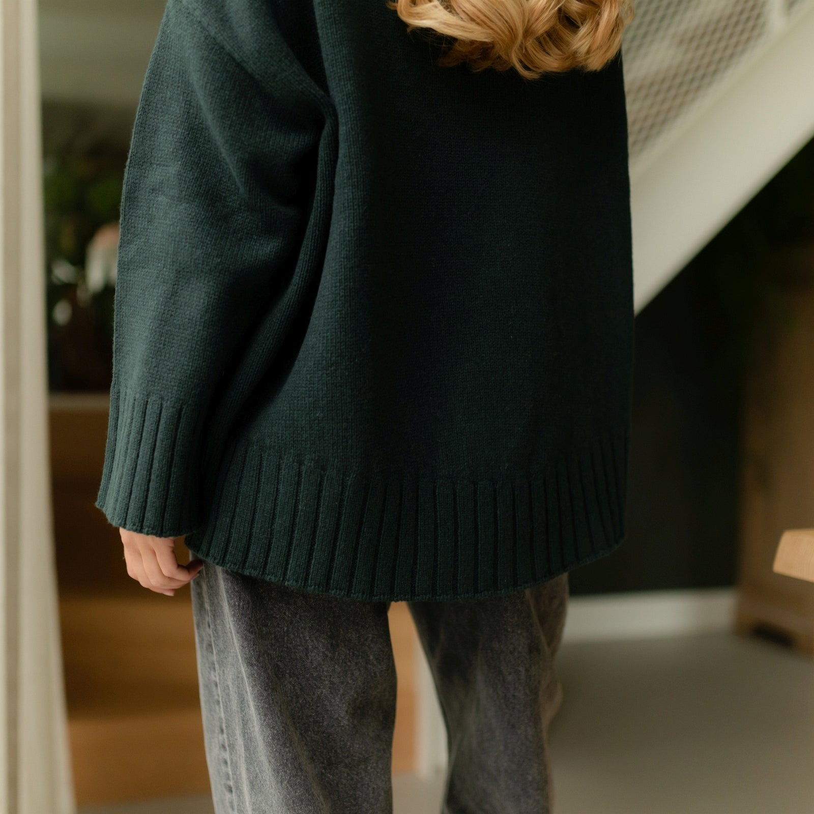 NORDLICHT Mina Wollpullover Damen Rollkragen Recyclingwolle