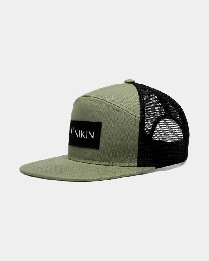NIKIN TreeCap 7Panel Trucker Cap Pickle One Size Netz
