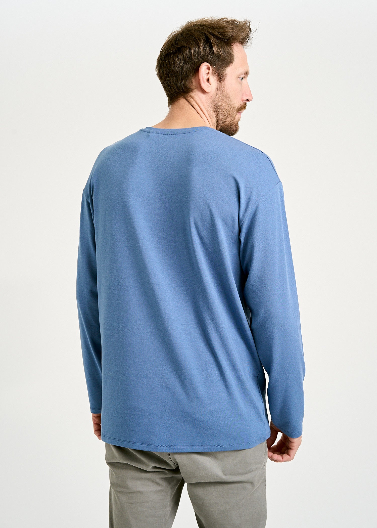Wijld Longsleeves Chris Herren Langarmshirt Bijou Blue Holz