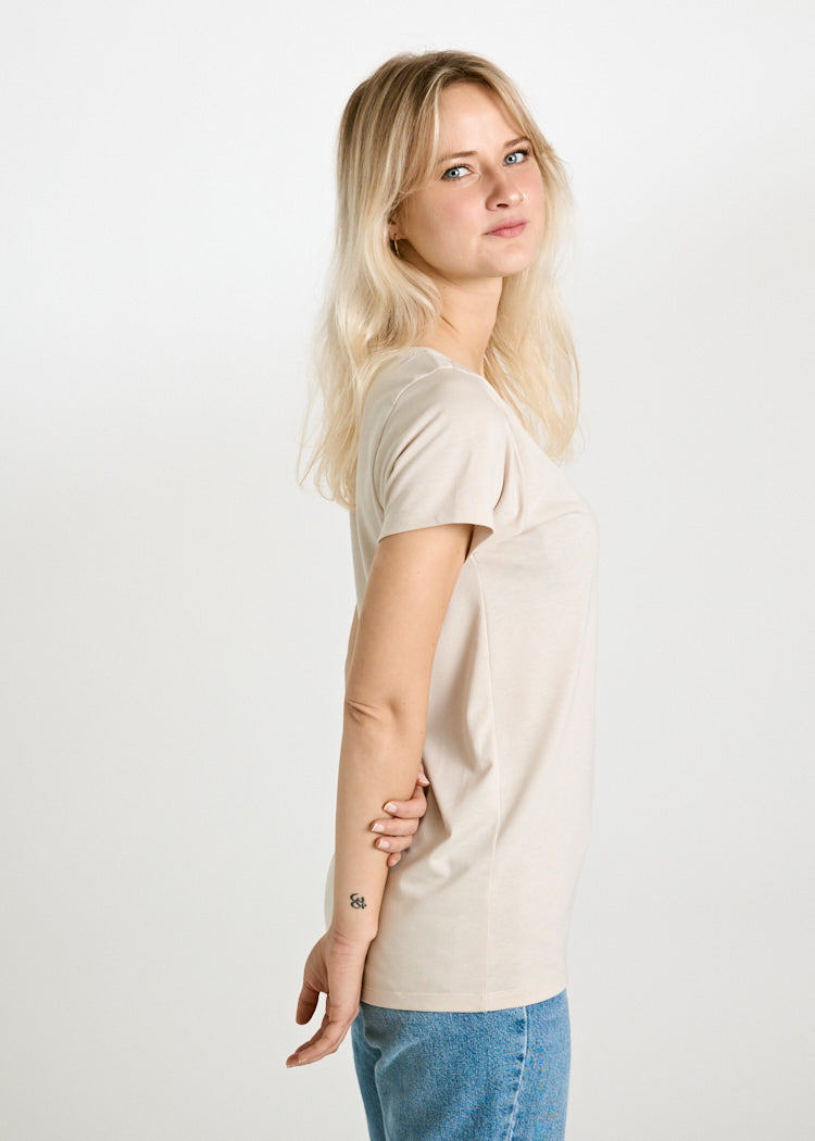 Wijld Lena Pumicestone Damen Woodshirt Holzfaser