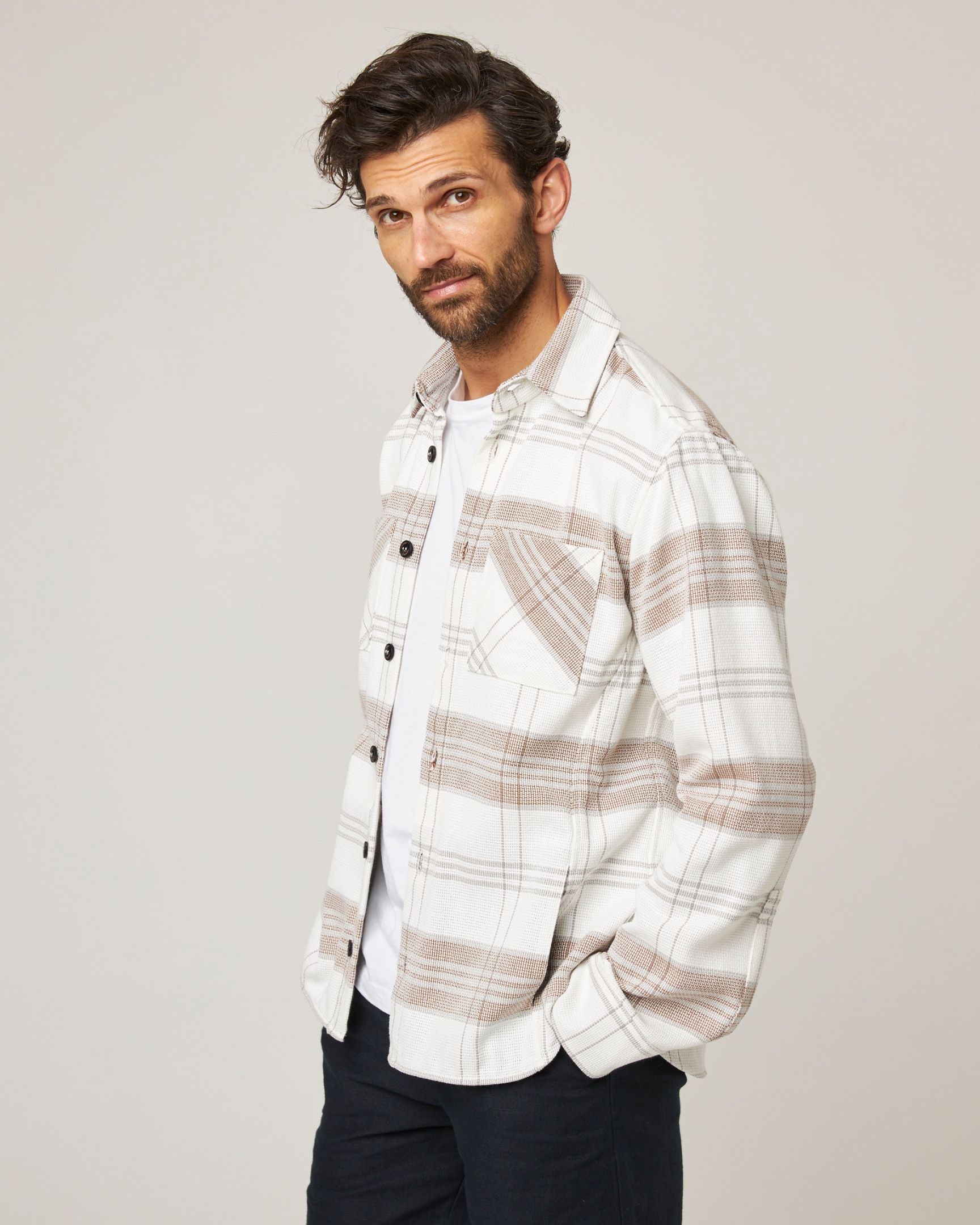 Peregrine Blunt Overshirt Hemdjacke Harry Check M