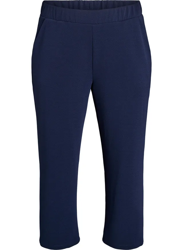 Zizzi Trousers Leggings Hose 7/8 Weit Gummibund 42-60