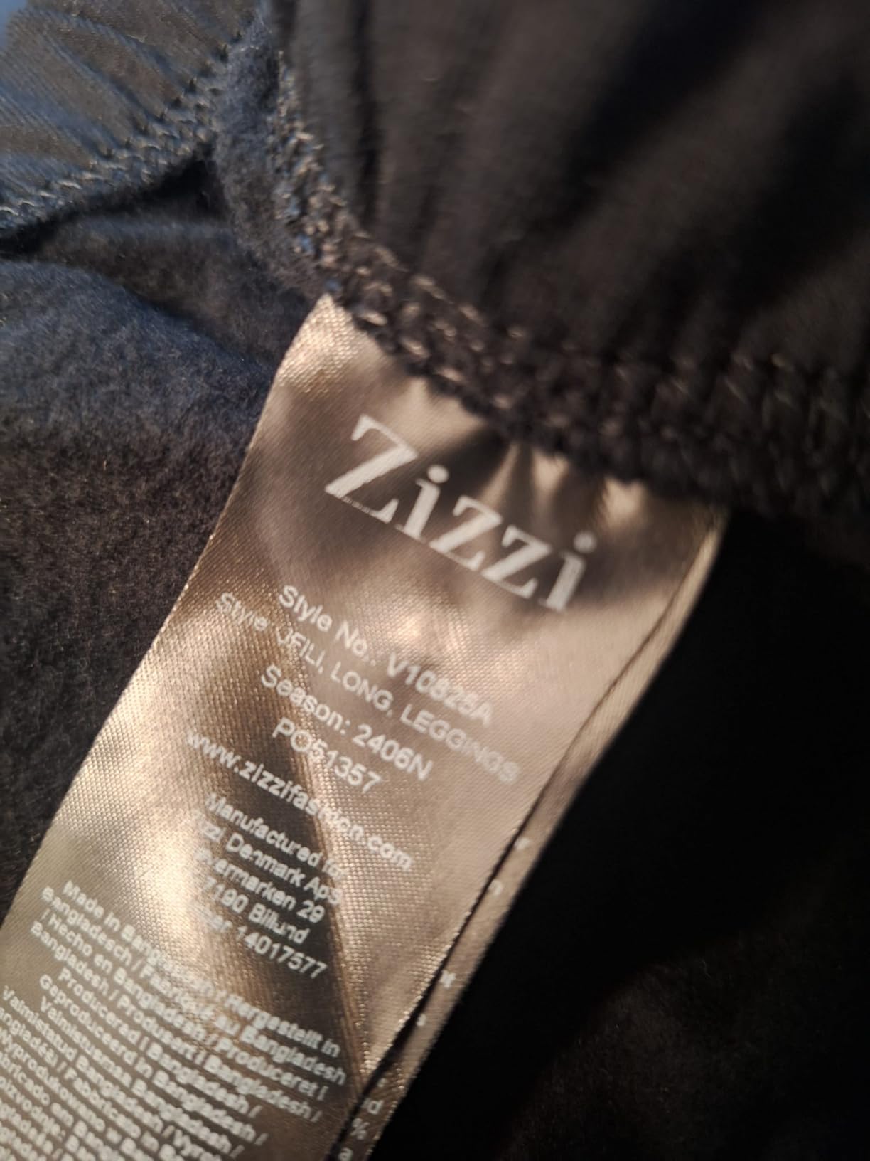 Zizzi Leggings Baumwolle Stretch Futter Gr 62-64