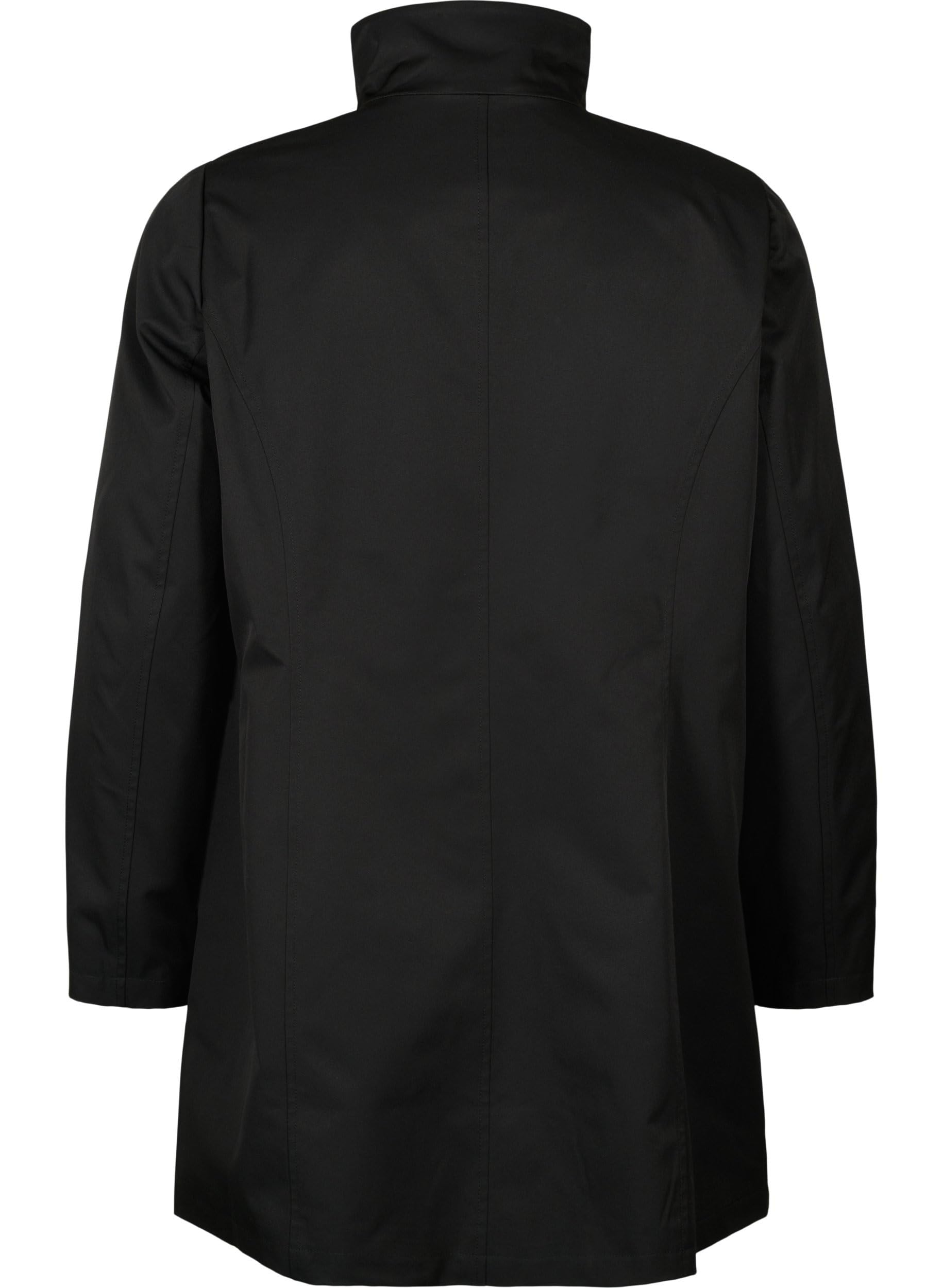 Zizzi Jacke Große Größen Kragen mit Reißverschluss