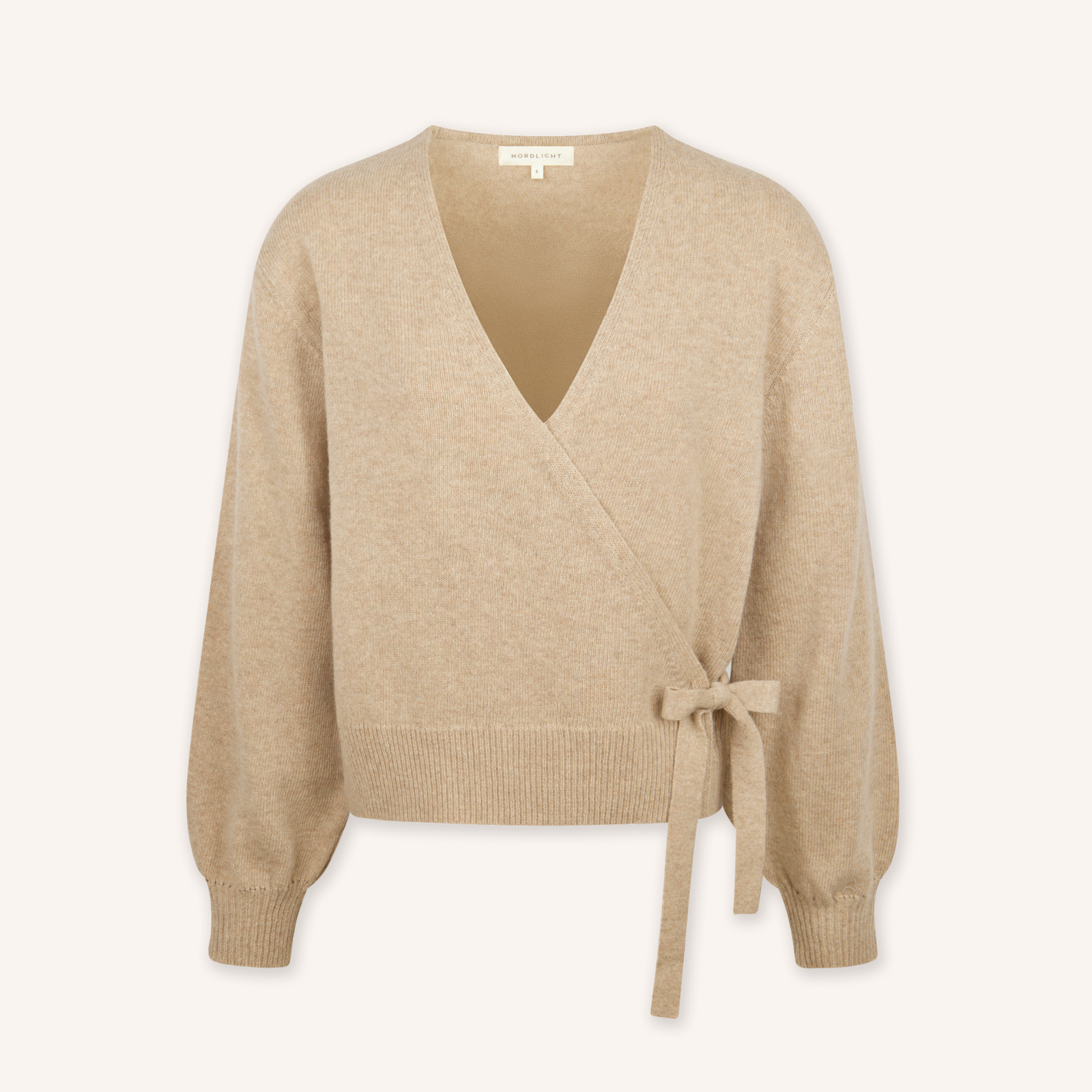 NORDLICHT Mona Wickelcardigan Strickjacke Recyclingwolle