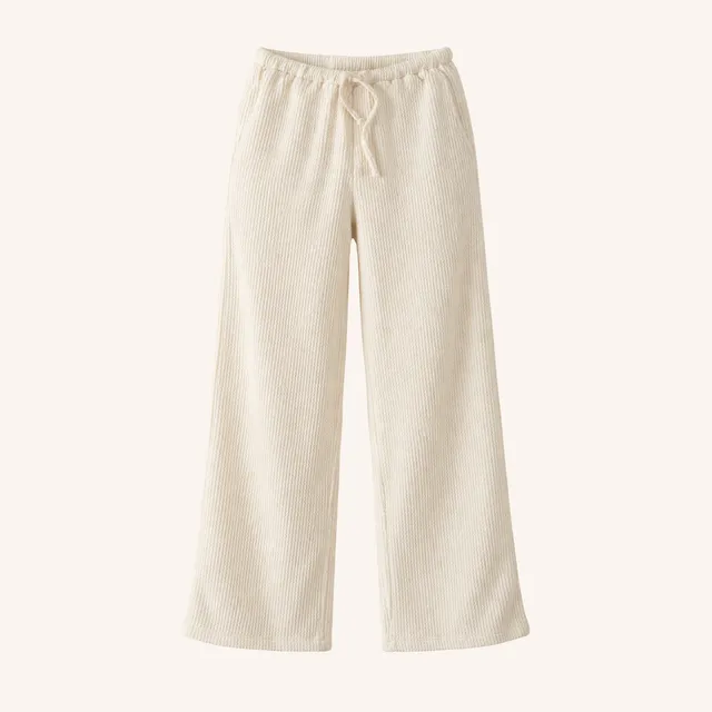 Nordlicht Auri Jersey Hose Weit Natur Bio-Baumwolle